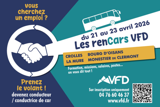 Rendez-vous en avril aux "renCars VFD" !